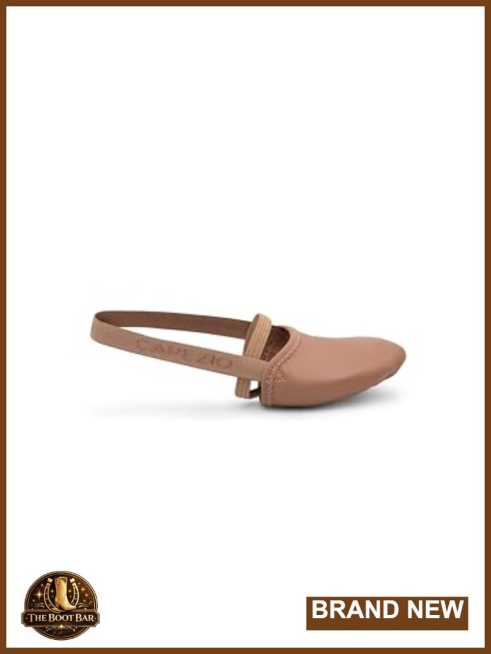 Leather Half Sole Dance Shoes Ballet Lyrical Modern with Suede Patch